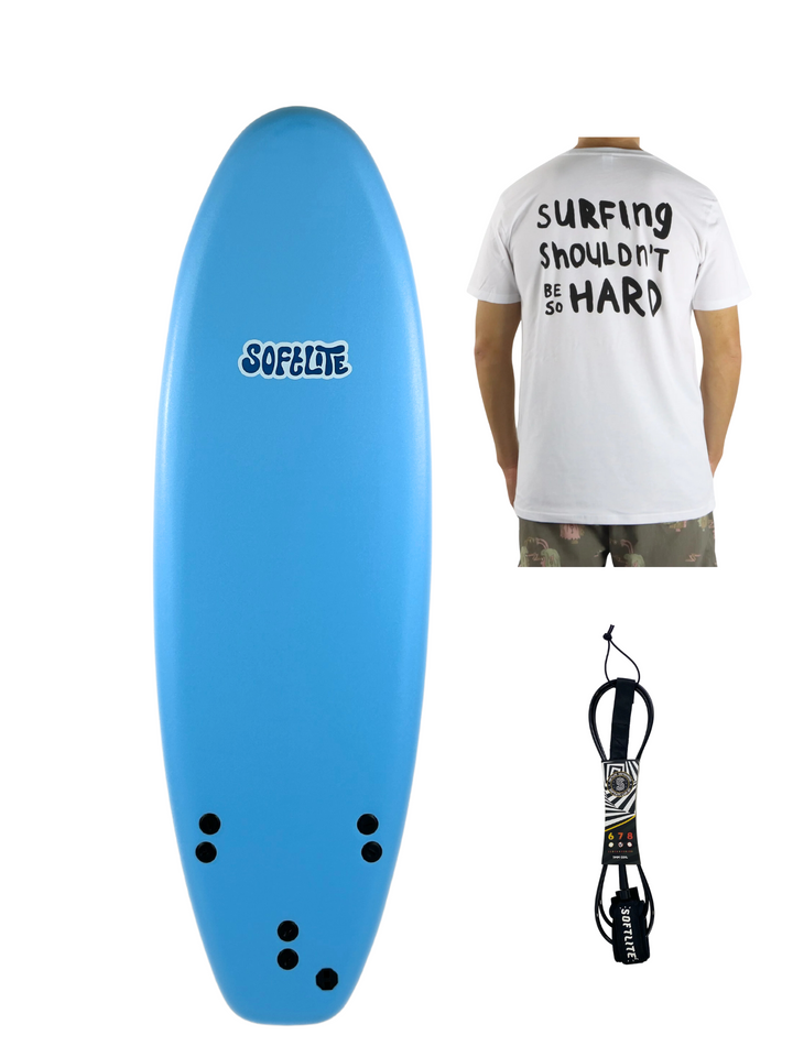 6'0 Shred Head + Free Tee & Leash